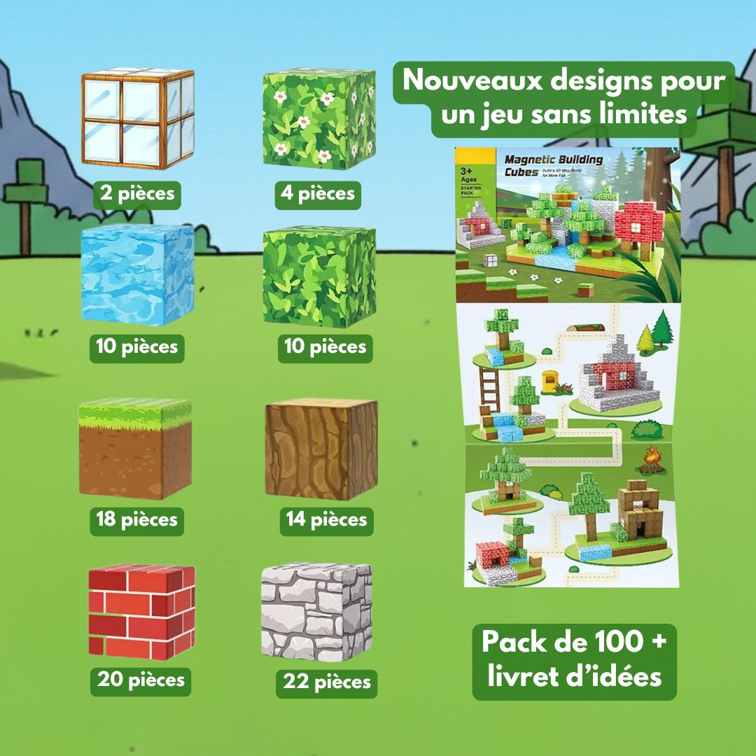 Blocs de Rêve - Blocs de construction magnétiques