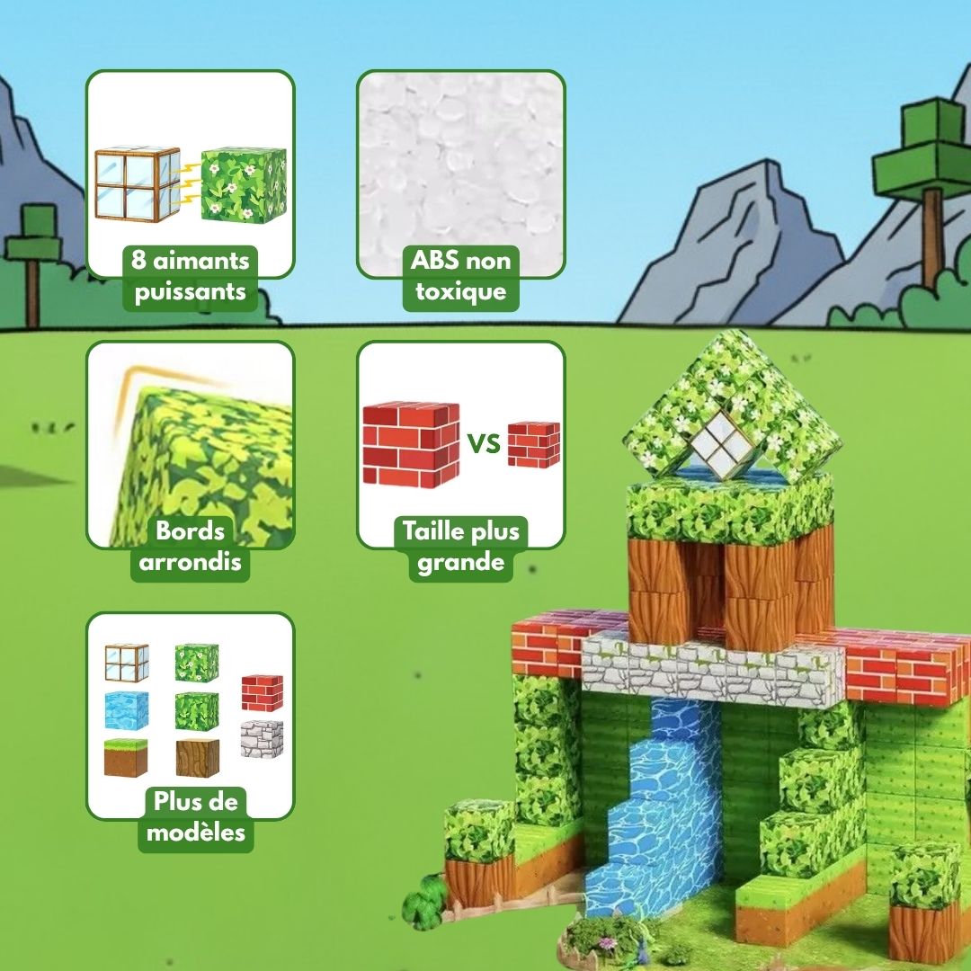 Blocs de Rêve - Blocs de construction magnétiques