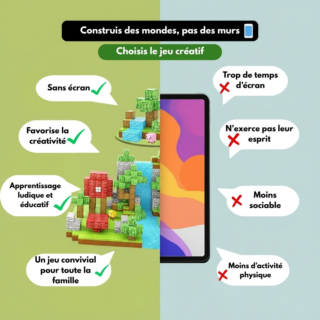 Blocs de Rêve - Blocs de construction magnétiques